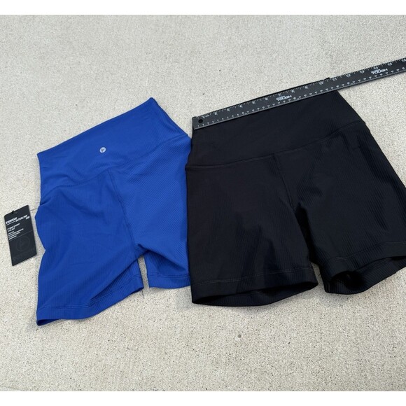 90 Degree Reflex 2 Pack Everyday Interlink Rib Bike Shorts Black/blue NWT Small - Picture 2 of 6